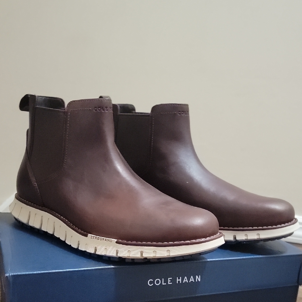 Cole Haan Men's Brown Chelsea Boots